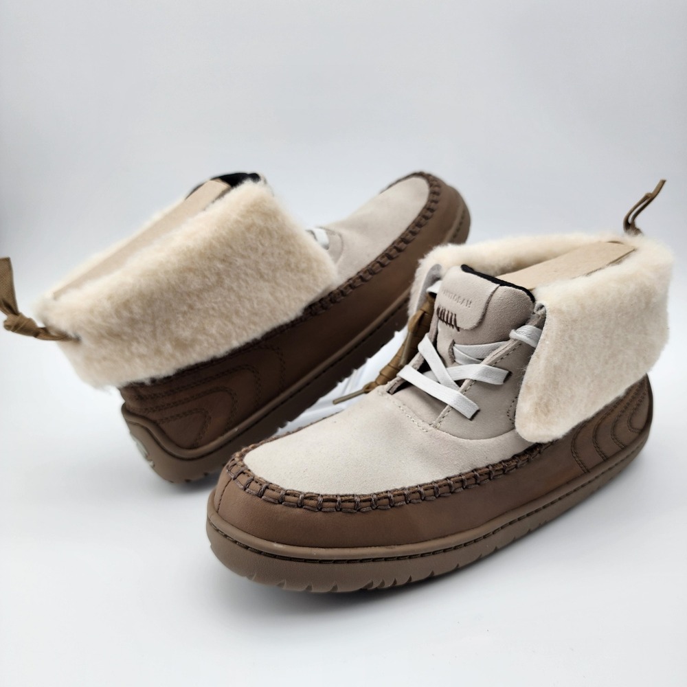 Manitobah Skoden Ankle Boot Womens Size 9 Pumice Shearling Mukluk NWB A628507
